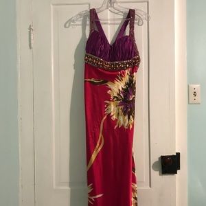 Floral Formal Dress *FINAL SALE*